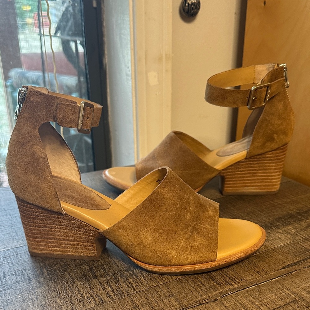 Kork-Ease Tan Leather Women's Sandals